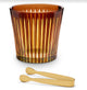 Prism Ice Bucket with Tongs