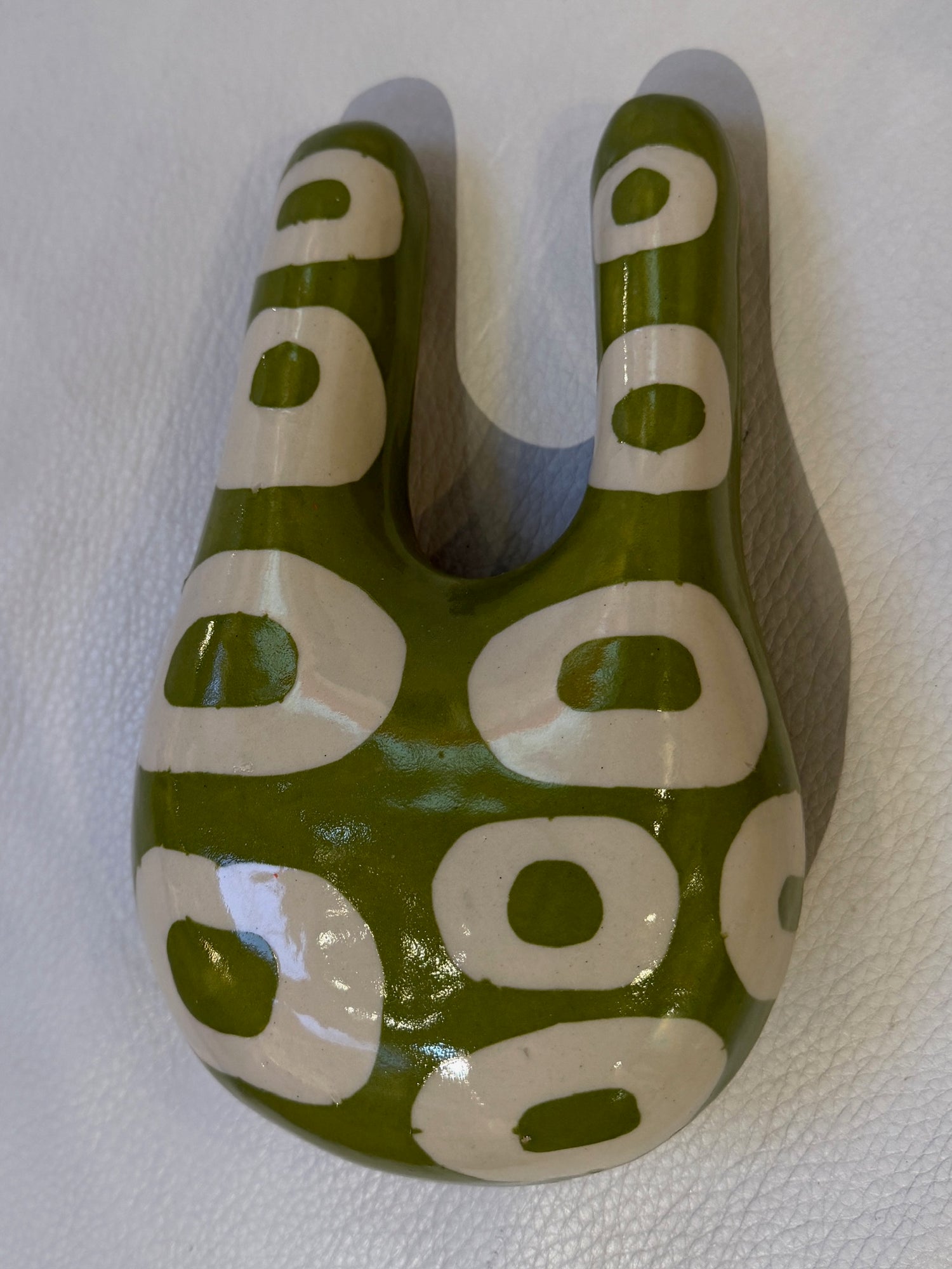Lucky Rabbit - Olive/ovals