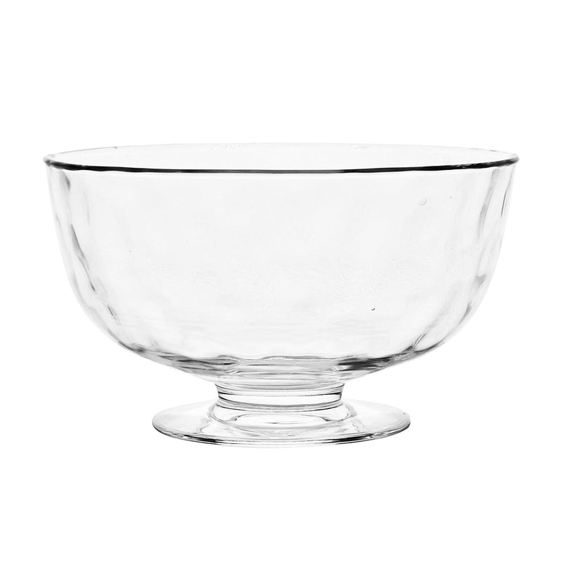 Puro 10" Footed Bowl - glass
